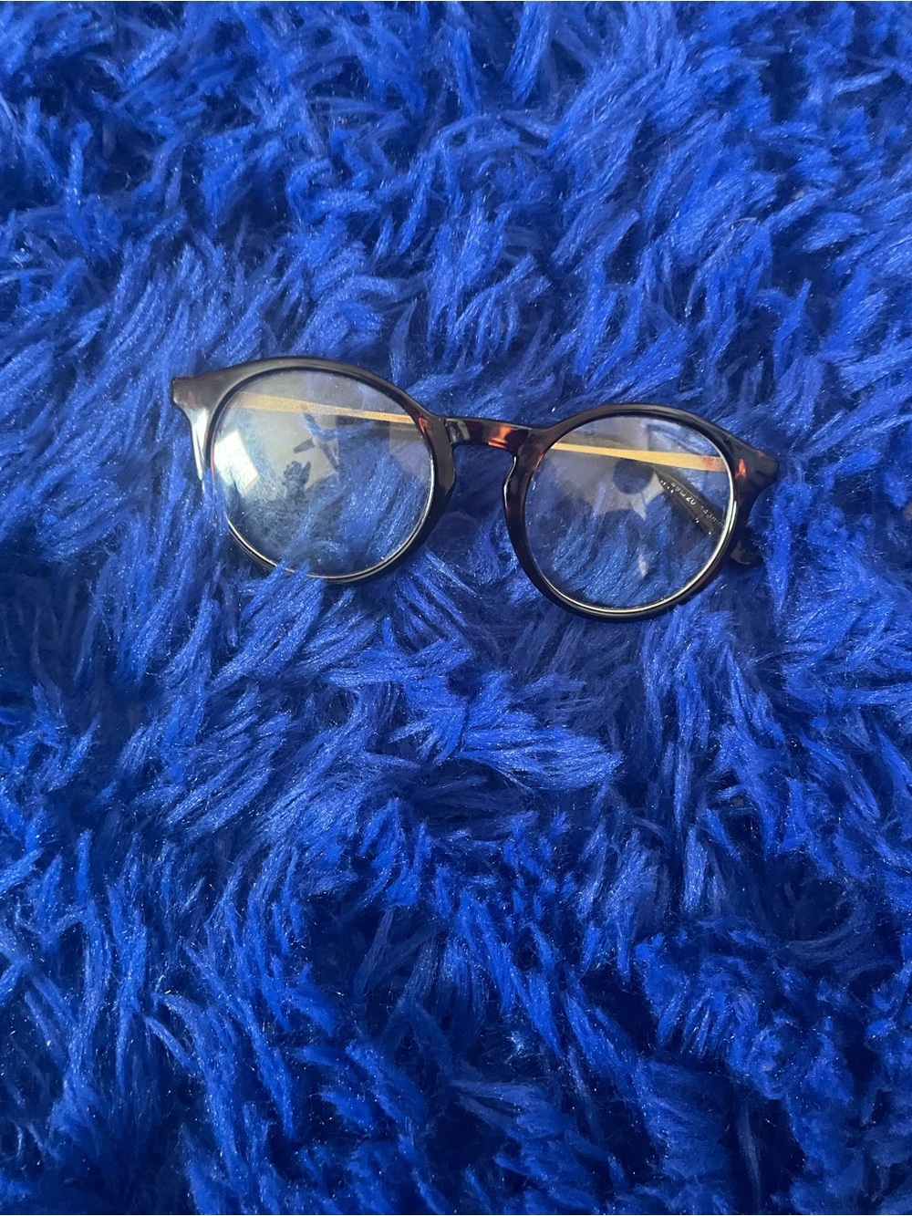 Forever 21 Tortoiseshell Round Glasses with Subtle Gold Arms